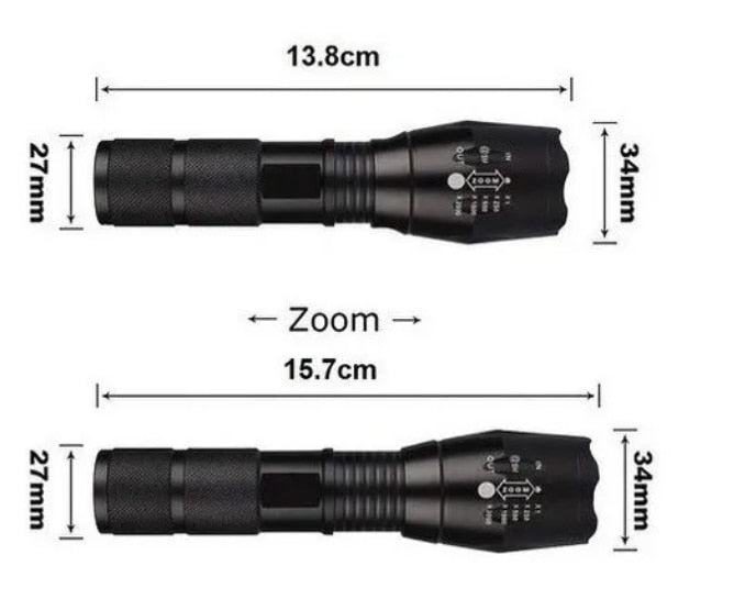 Lanterna Tática Militar X900