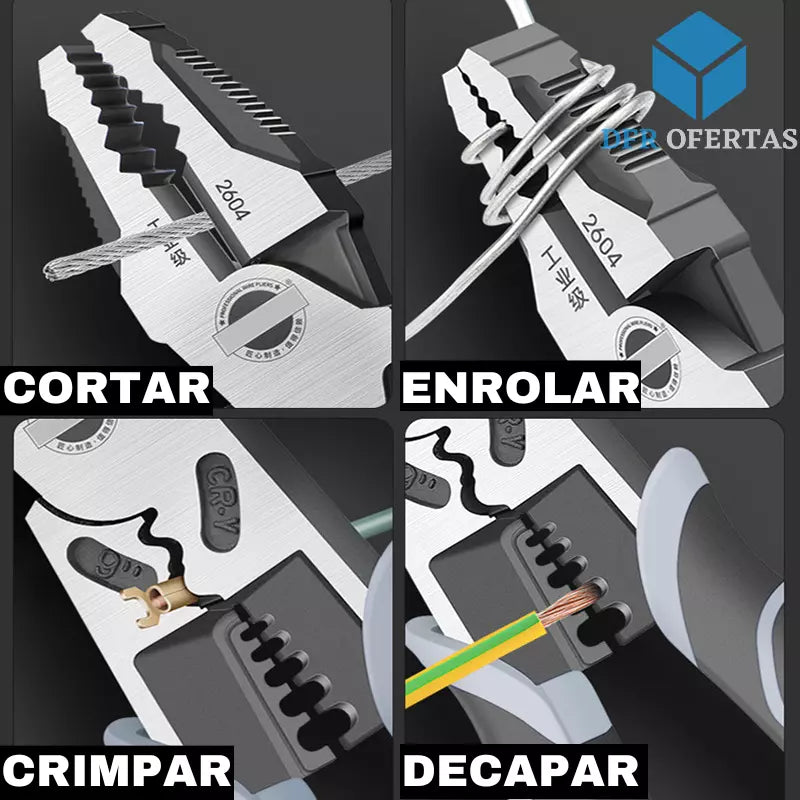 Alicate Titanium Multifuncional Original - Mais Forte do Mundo