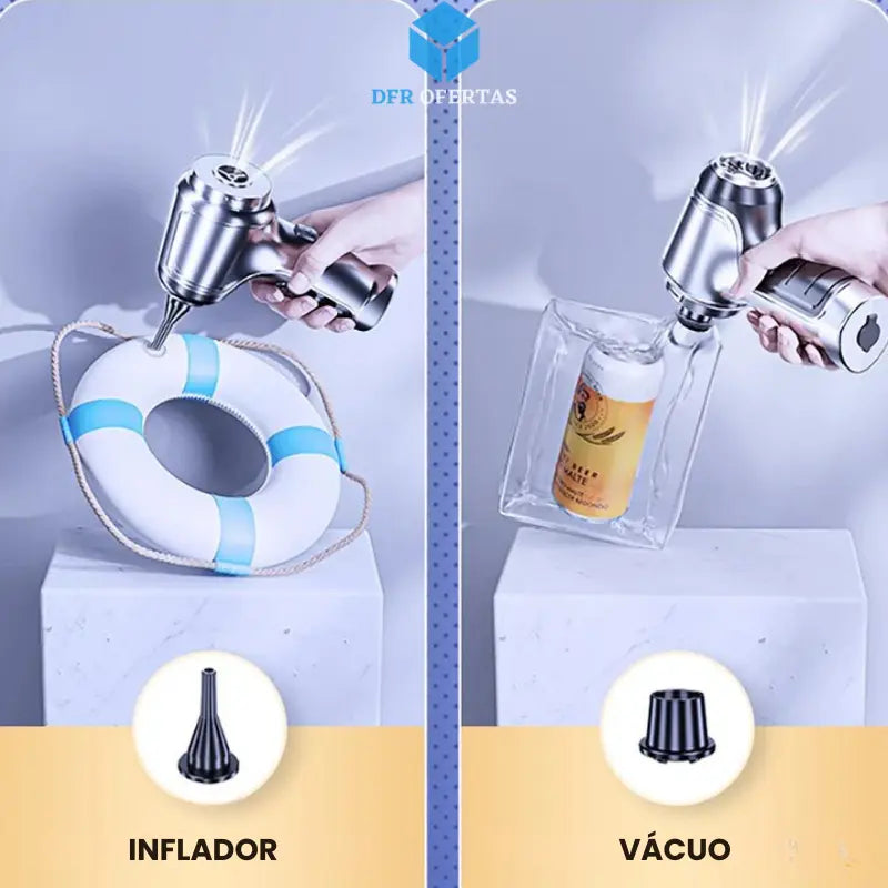 Aspirador Portátil Recarregável Ultrapotente - Cleanpro