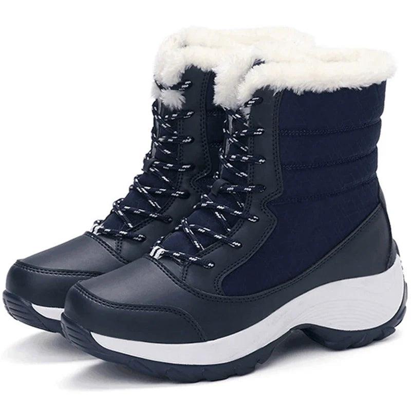 Bota de Neve Feminina Confortável Snowbella