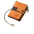 Carteira Masculina de Couro Genuíno Jeep + Brindes