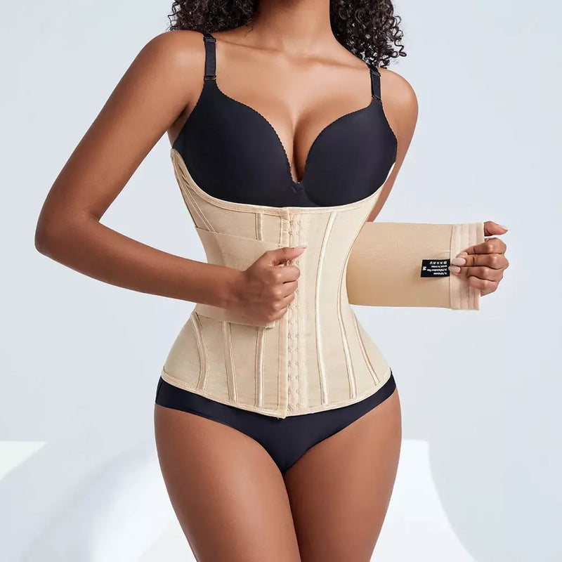 Cinta Modeladora Feminina Dupla Compressão - Maxcompression