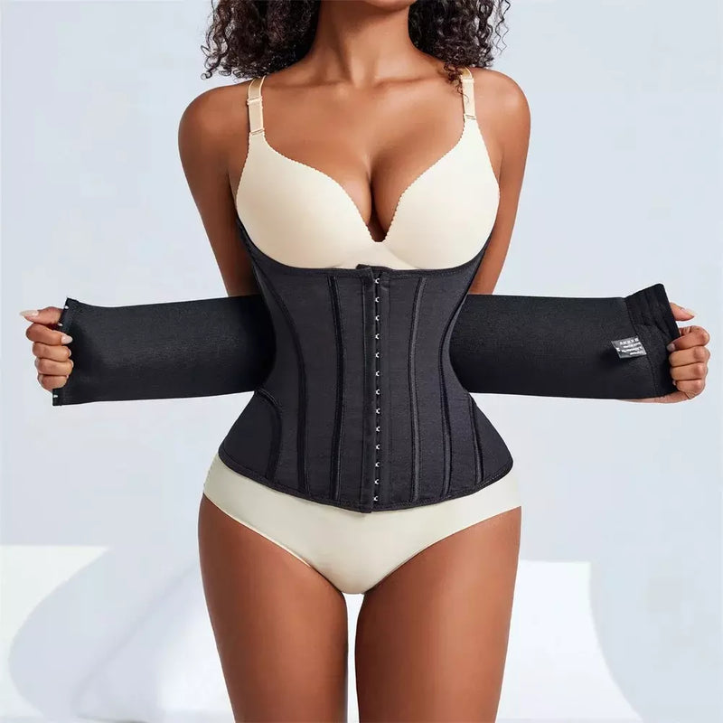 Cinta Modeladora Feminina Dupla Compressão - Maxcompression
