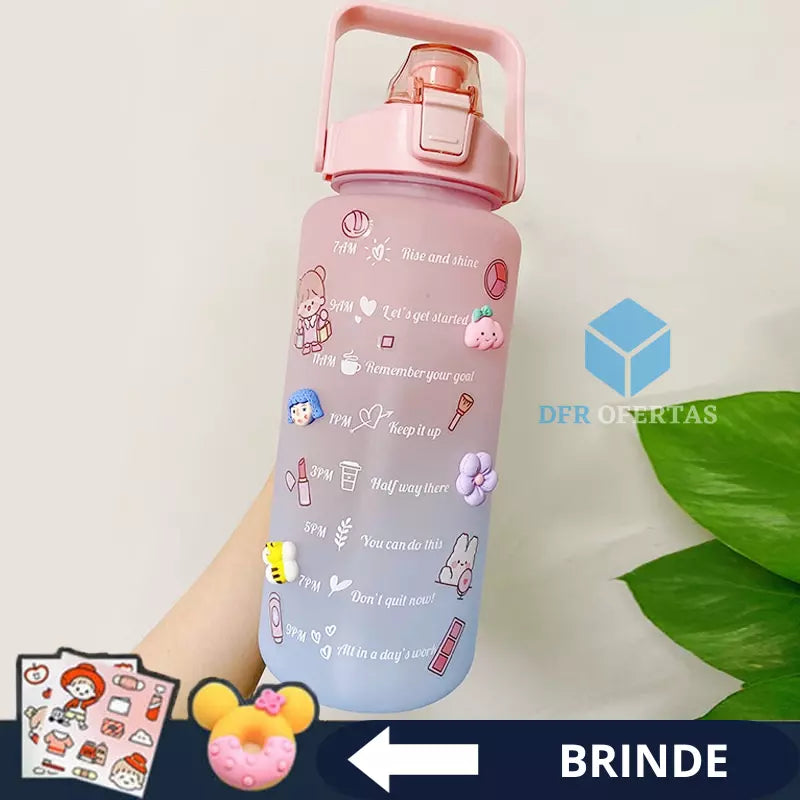 Garrafa de Água Squeeze 2l - Atividades Físicas + Brindes