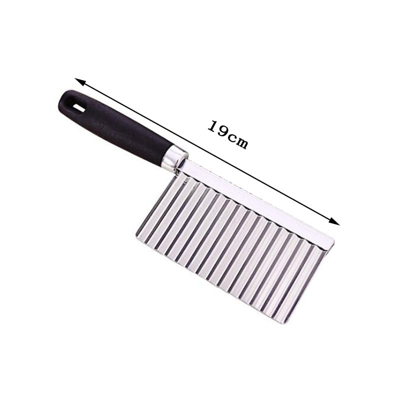 Cortador Ondulado Para Legumes de Inox Profissional