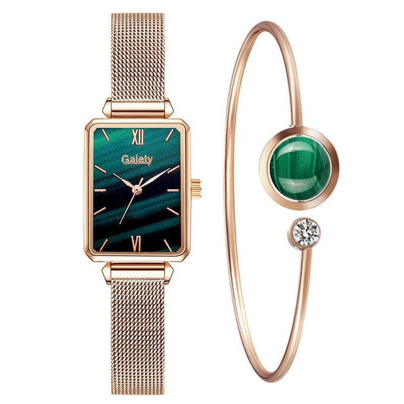 Relógio Feminino + Pulseira Radiant