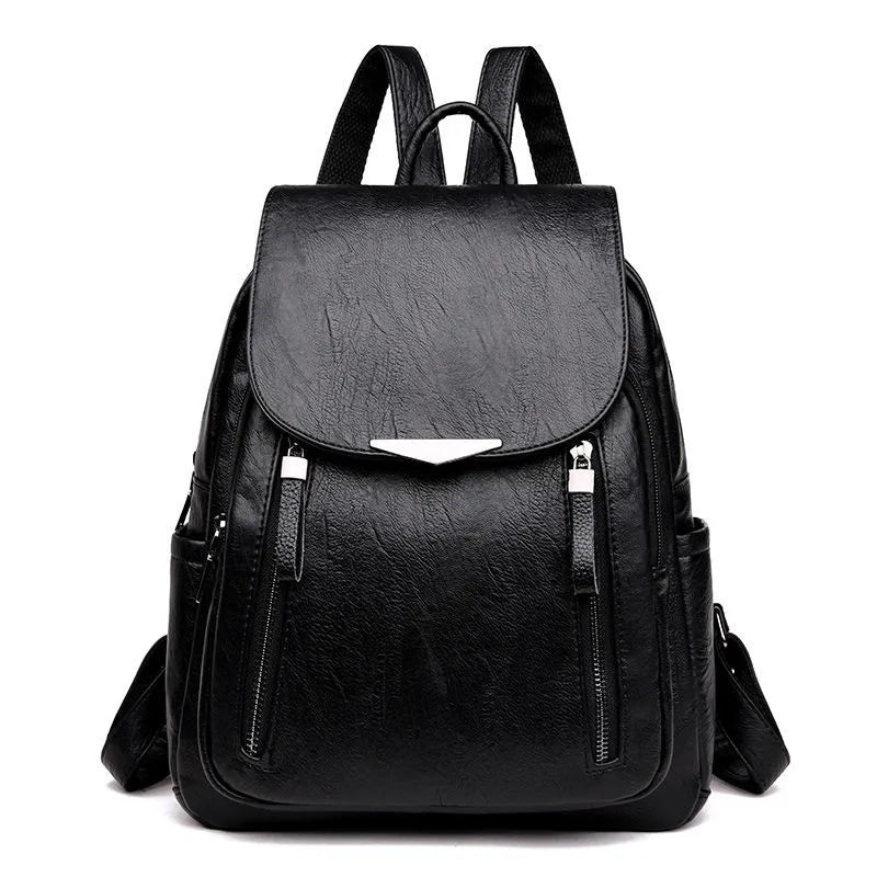 Mochila Feminina de Couro Chloe