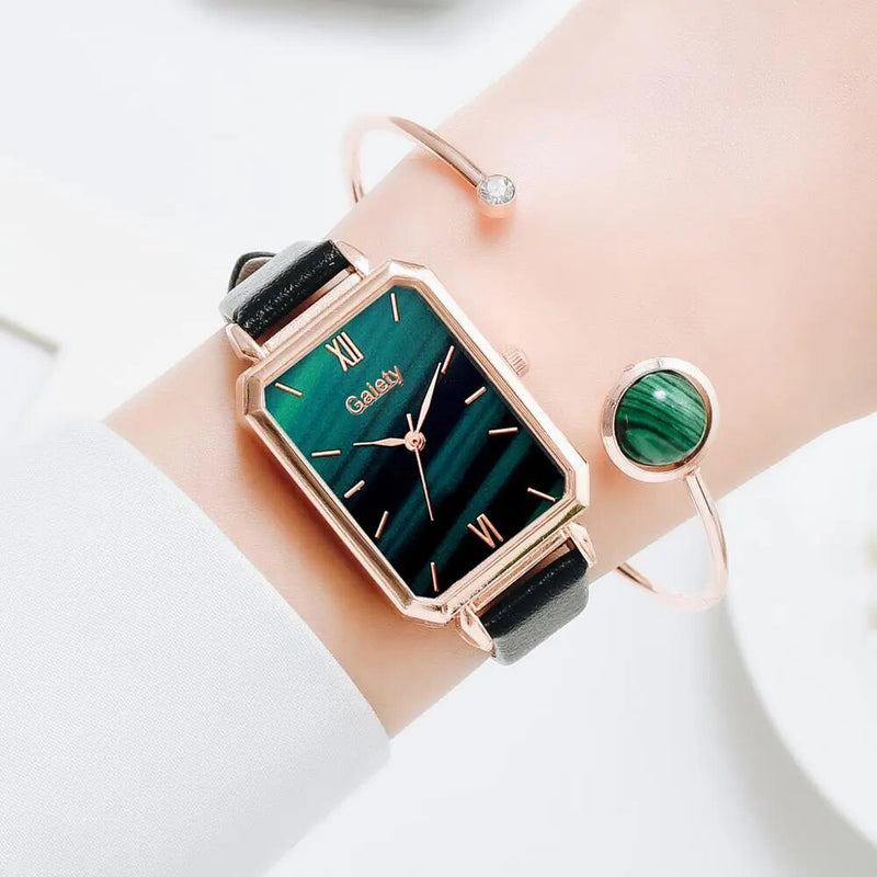 Relógio Feminino + Pulseira Radiant