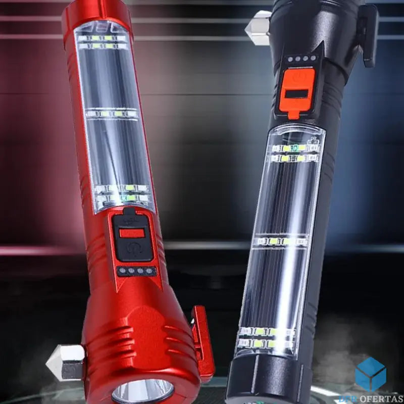 Lanterna Tática Militar Titanium 6 em 1 - Max Power