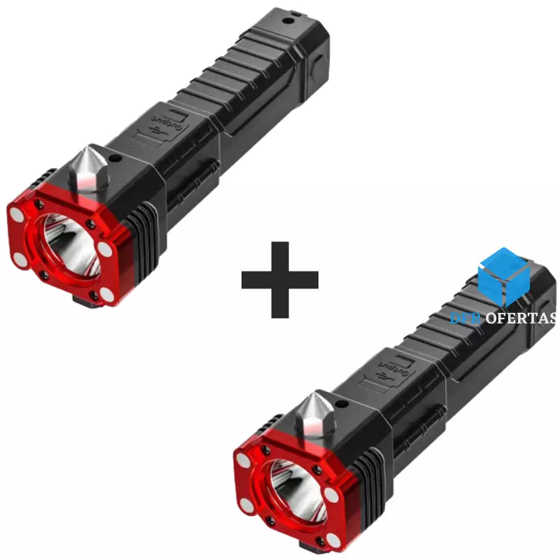 Lanterna Tática Titanium 4 em 1 - Ultra Potência