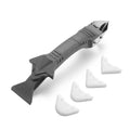 Raspador Para Silicone Profissional 5 em 1