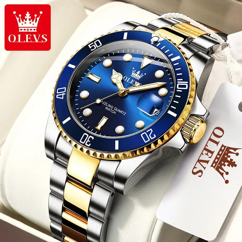 Relógio Masculino de Luxo Diamond