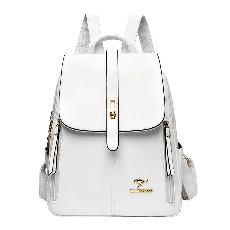 Mochila de Couro Feminina Elegante - Penelope