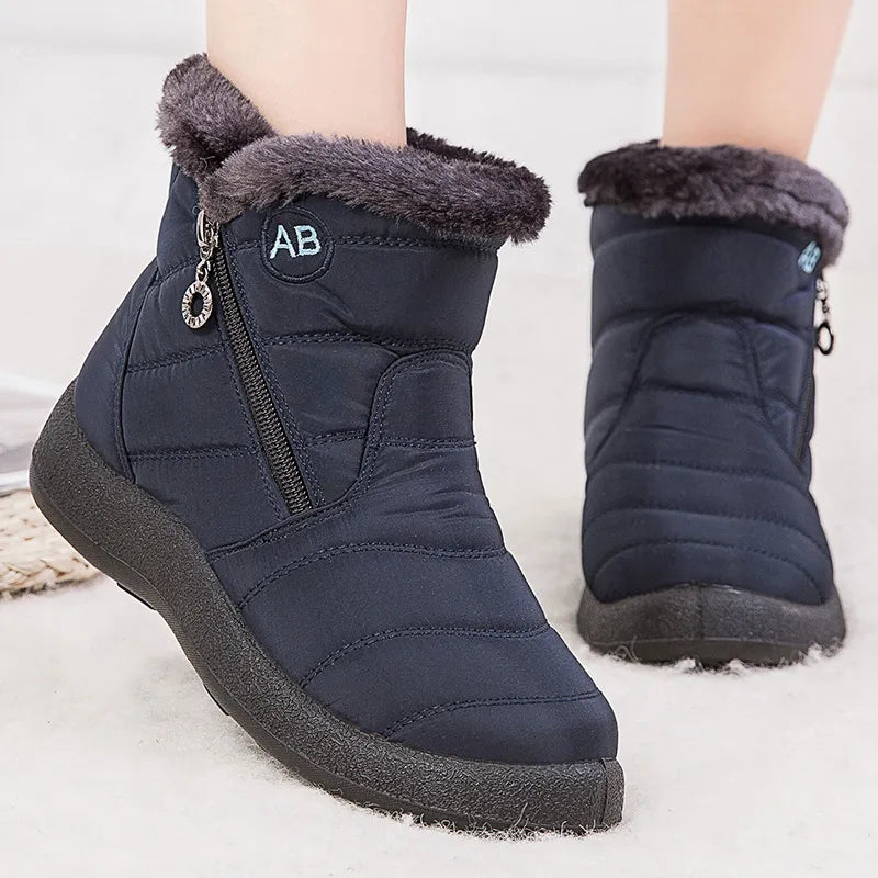 Bota de Inverno Feminina Impermeável Annebee