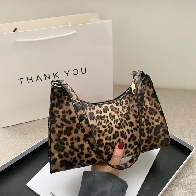 Bolsa de Ombro Feminina de Couro Francesca
