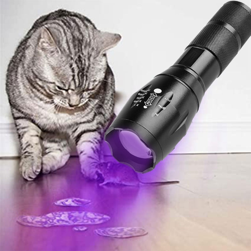Lanterna Tática Luz Negra Ultravioleta Falcon 500