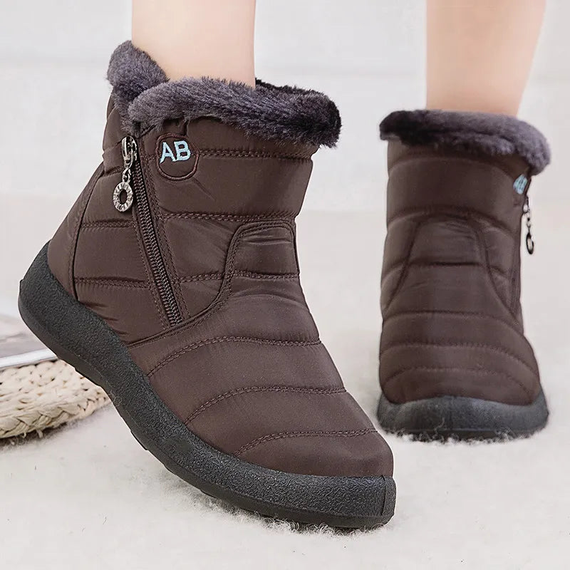 Bota de Inverno Feminina Impermeável Annebee