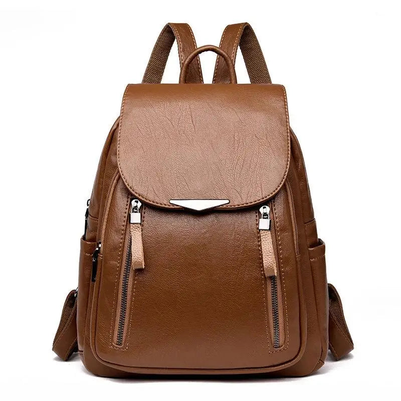Mochila Feminina de Couro Chloe