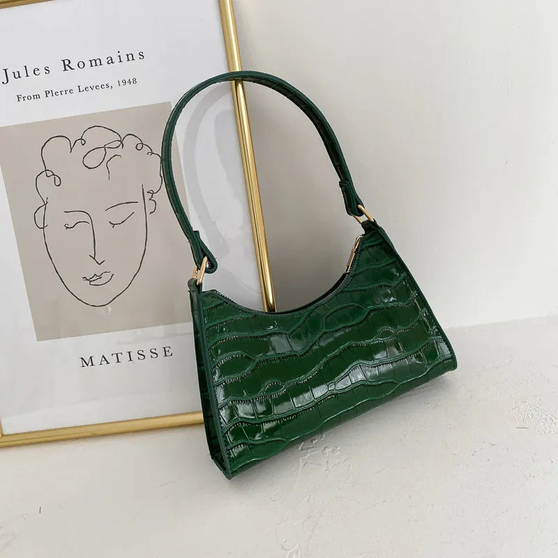 Bolsa de Ombro Feminina de Couro Francesca
