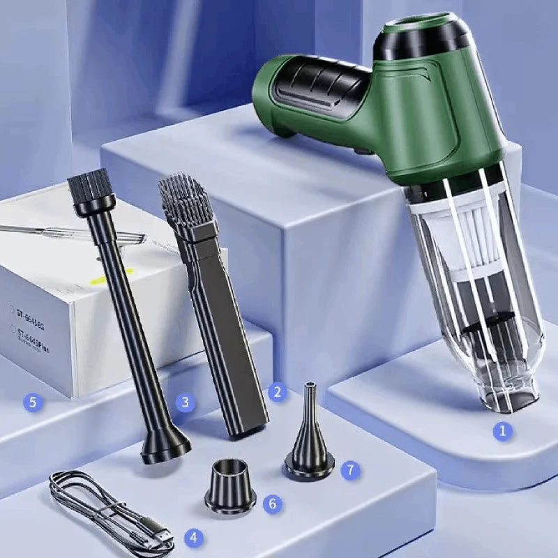 Aspirador Portátil Recarregável Ultrapotente - Cleanpro