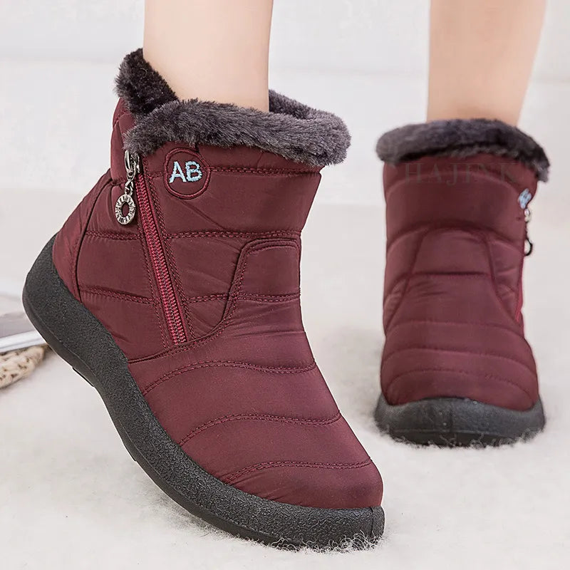 Bota de Inverno Feminina Impermeável Annebee