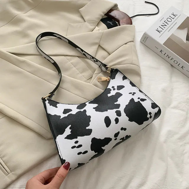 Bolsa de Ombro Feminina de Couro Francesca