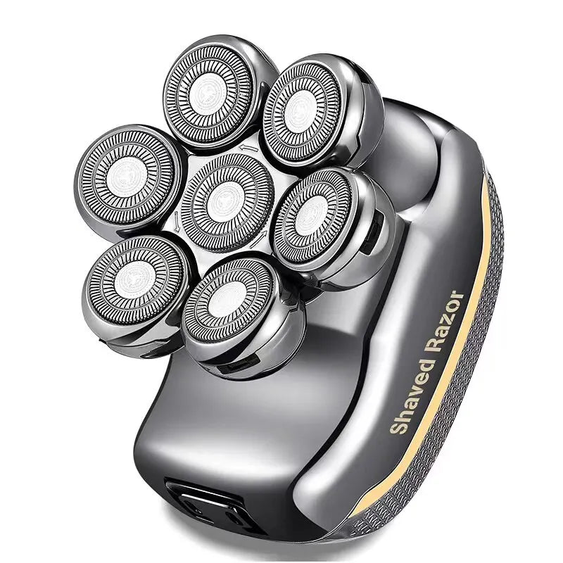 Barbeador Masculino 6 em 1 Impermeável Ultrapotente - Shavepro