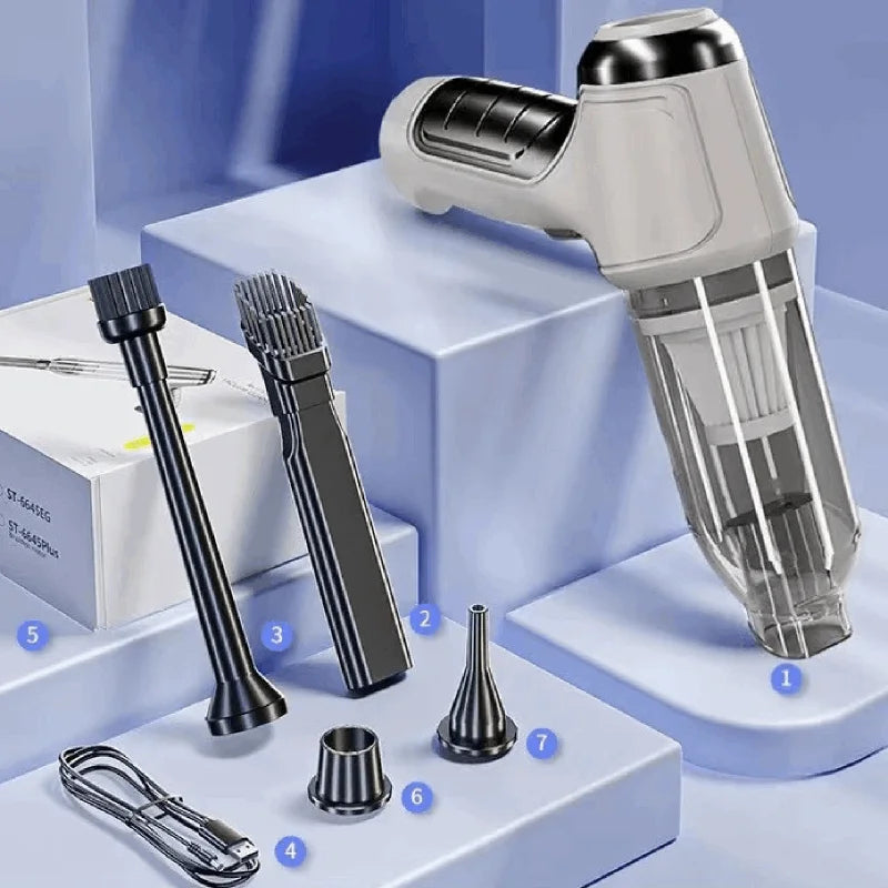 Aspirador Portátil Recarregável Ultrapotente - Cleanpro