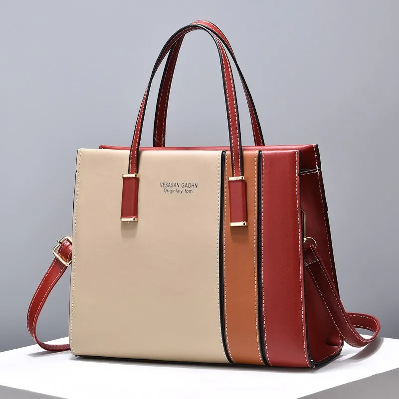 Bolsa de Couro Feminina Elegante Aurora